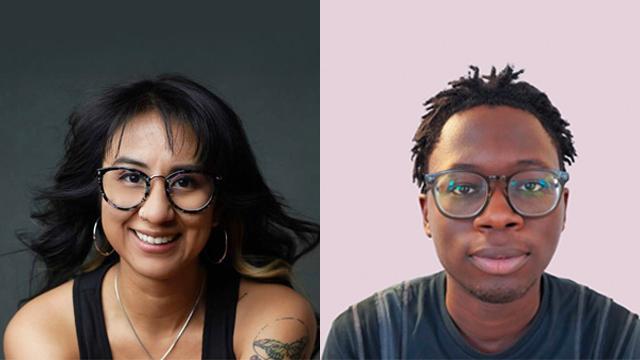 Jessica Nolasco (above with project) and Mouhamadou Dieng are the 2024 Recipe for a Room winners.