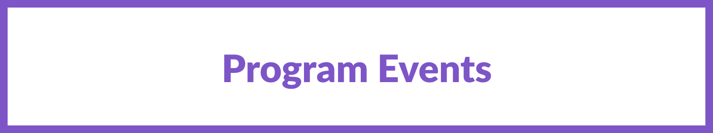 Program Events