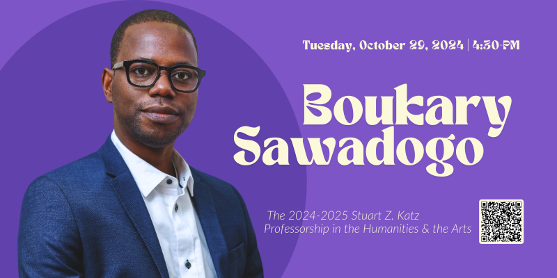 2024 Stuart Z. Katz Professorship Installation-Professor Boukary Sawadogo