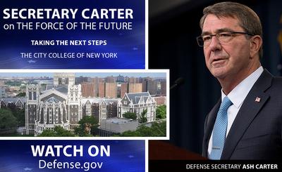 Secretary of Defense Ashton Carter