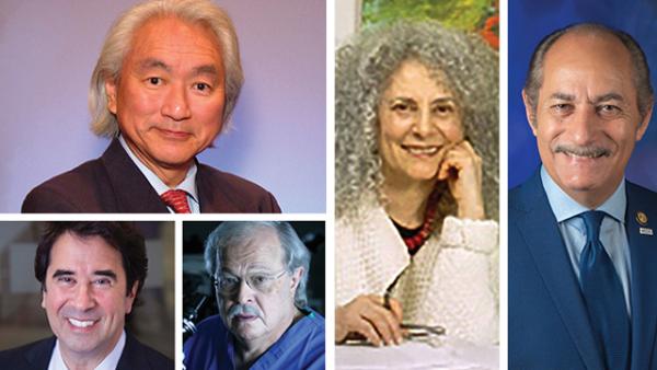 Renowned physicist Michio Kaku receives Finley award, four distinguished alumni receive CCNY honors