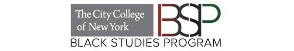 BLACK STUDIES LOGO WITH TH CITY COLLEGE OF NEW YORK LOGO. 