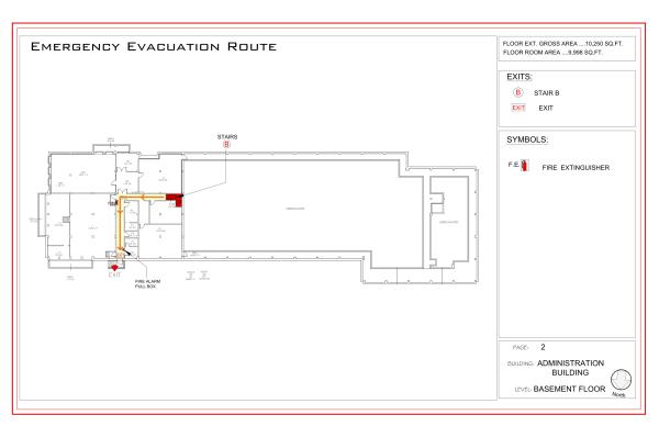 Administration - Evacuation Plan 1