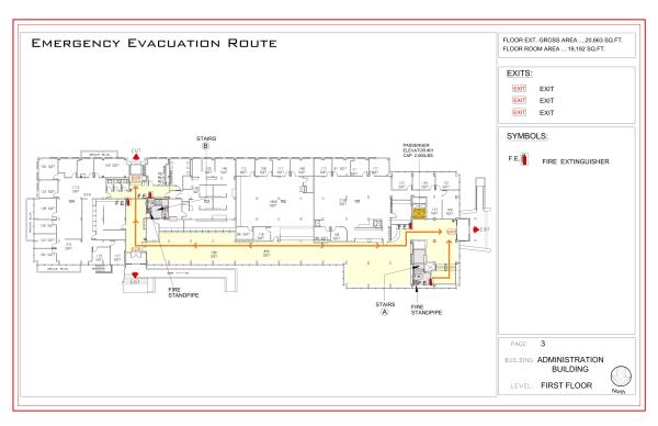 Administration - Evacuation Plan 2