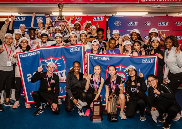 CCNY Men's and Women's track team