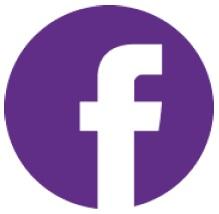 Facebook Logo Purple