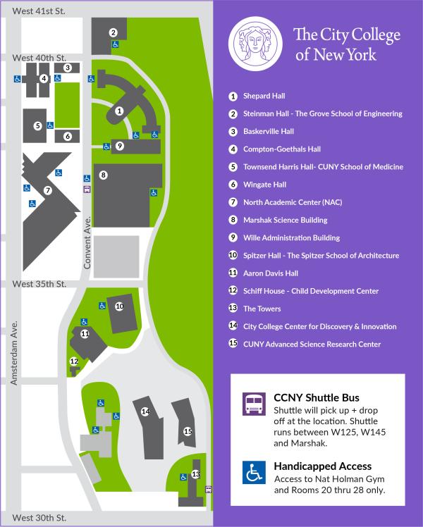 CCNY Campus Map