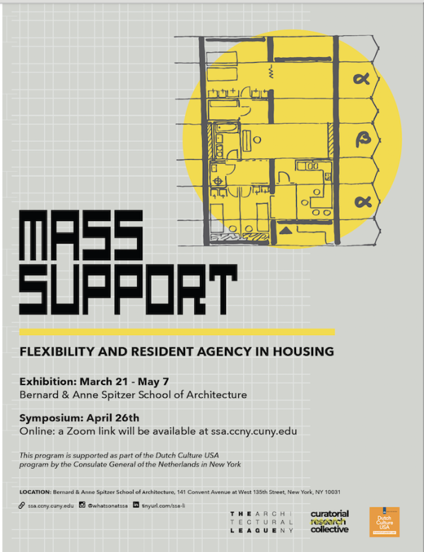"Mass Support" Exhibition at Spitzer School of Architecture 