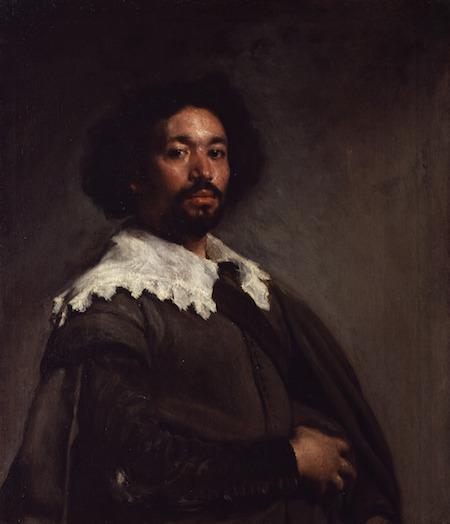 Velázquez (Diego Rodríguez de Silva y Velázquez)(Spanish,1599–1660)Juan de Pareja (ca. 1608–1670), 1650Oil on canvas32 x 27 1/2 in. (81.3 x 69.9 cm)The Metropolitan Museum of Art,New York,Purchase, Fletcher and Rogers Funds, andBequest of Miss Adelaide Milton de Groot (1876-1967), by exchange, supplemented by gifts from friends of the Museum, 1971,1971.86 Image © The Metropolitan Museum of Art