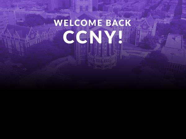 Welcome Back CCNY Hero Slider 