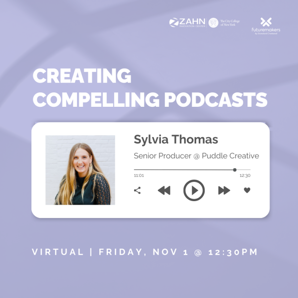 Creating Compelling Podcasts Graphic