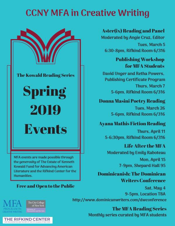 Spring 2019 Calendar of Events.jpg The City College of New York