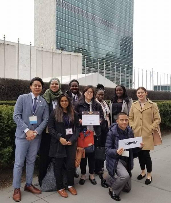 CCNY Model UN team_2018