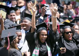 Colin Powell School graduates at CCNY