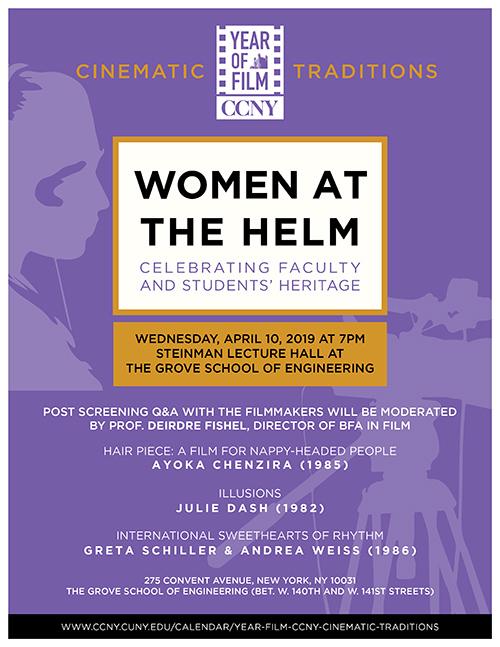 Women at the Helm screening on April 10