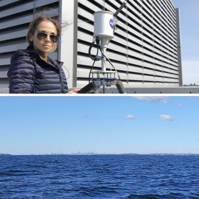 CCNY oceanic and atmospheric scientist Maria Tzortziou