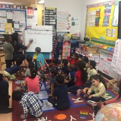 A prekindergarten class