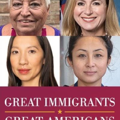 Former architecture dean Piomelli (top, left) honored as Great Immigrant 